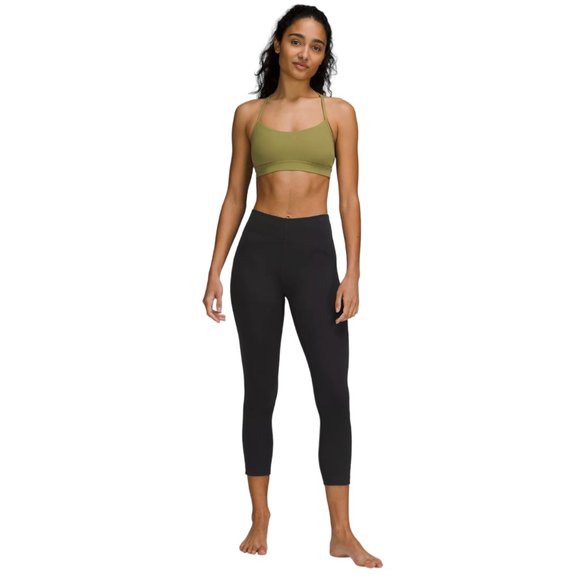 lululemon athletica Pants - Lululemon Instill High Rise Crop 23" - 14 - Black - EUC - Great for Yoga - CUTE!